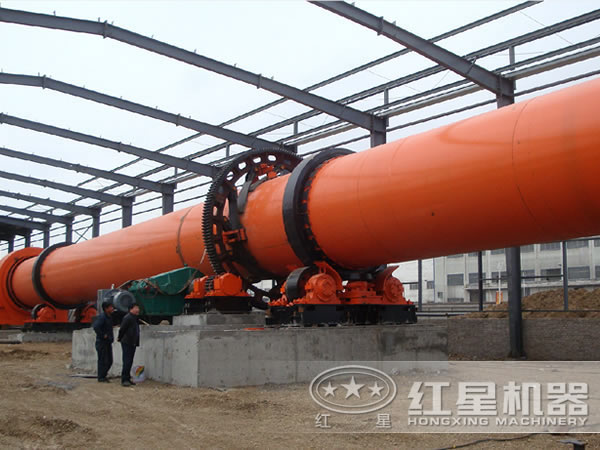 陶粒砂生產(chǎn)現(xiàn)場(chǎng)