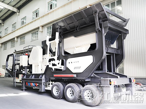 流動的砂石破碎機(jī)，打石機(jī)