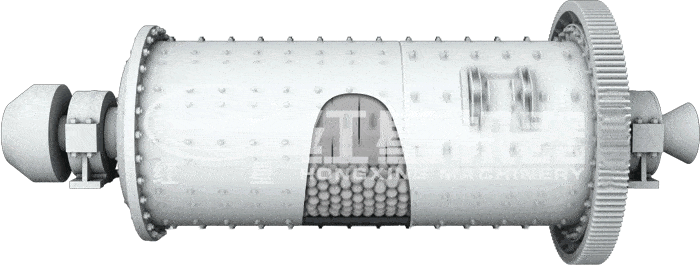 大型球磨機工作原理圖 大型球磨機工作原理圖