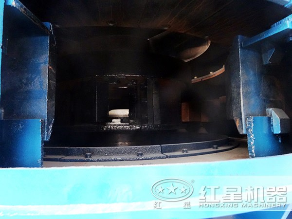 VSI制砂機進料深腔細節(jié)圖