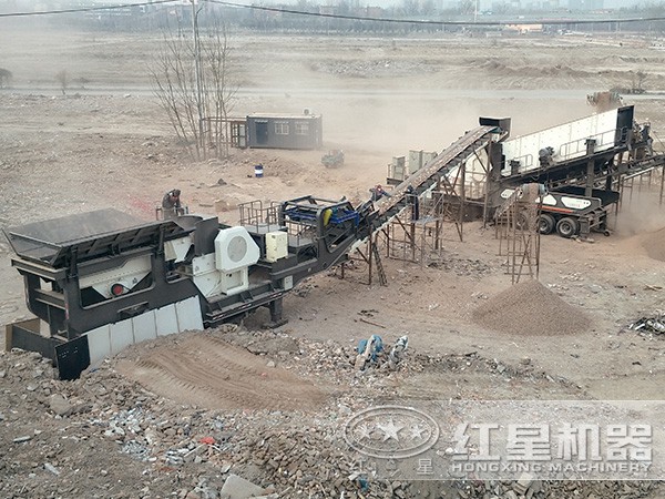 建筑垃圾制砂機施工現(xiàn)場 建筑垃圾制砂機施工現(xiàn)場