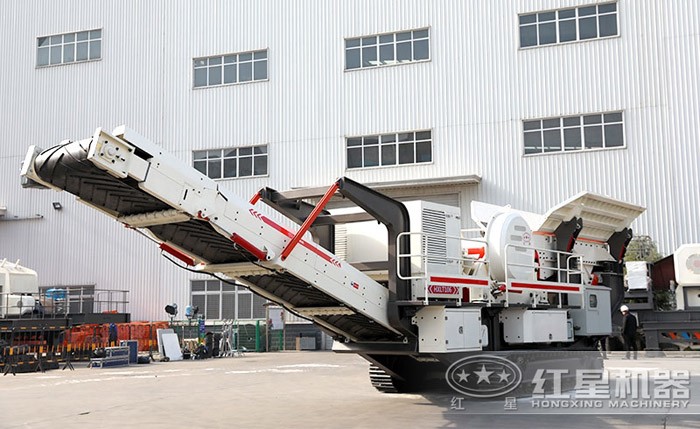 履帶移動破碎篩分設備 履帶移動破碎篩分設備