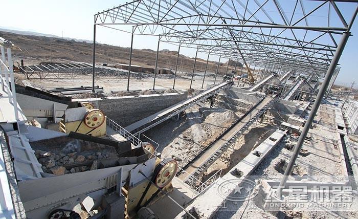 山東環(huán)保型破碎生產(chǎn)線現(xiàn)場(chǎng) 山東環(huán)保型破碎生產(chǎn)線現(xiàn)場(chǎng)