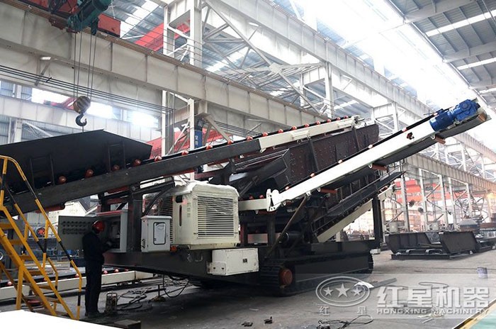 履帶破碎機發(fā)電組裝置 履帶破碎機發(fā)電組裝置