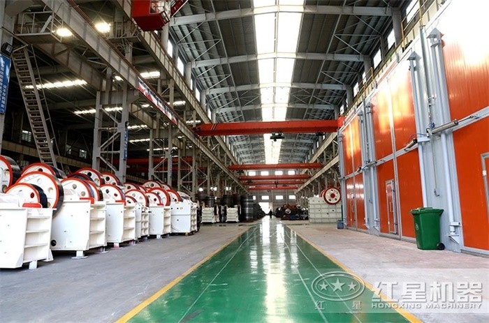 紅星廠家車(chē)間一角