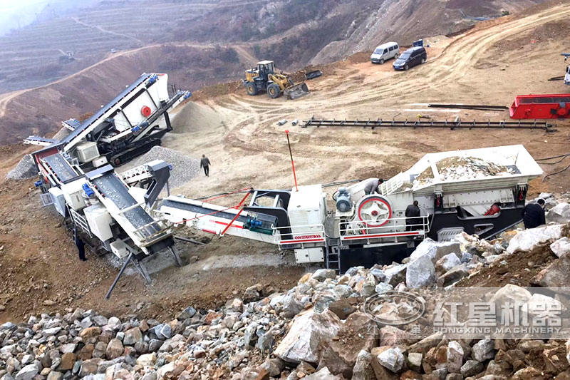 三臺(tái)聯(lián)機(jī)，效能高破碎，可安排就近現(xiàn)場(chǎng)考察