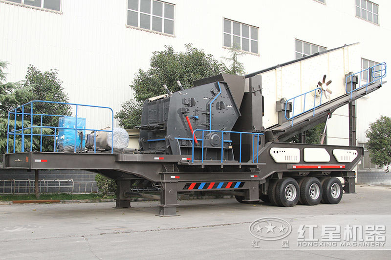 輪胎型移動建筑垃圾破碎設(shè)備 輪胎型移動建筑垃圾破碎設(shè)備