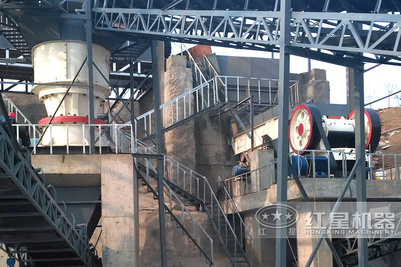 57破碎機(jī)在福建現(xiàn)場(chǎng)