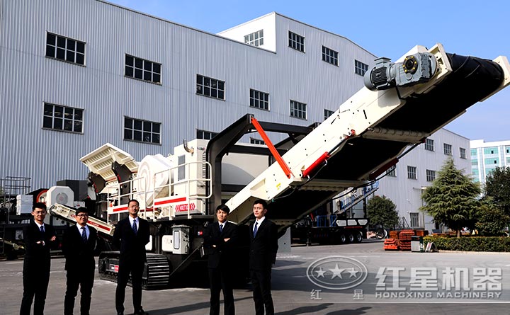 移動石頭破碎機(jī)
