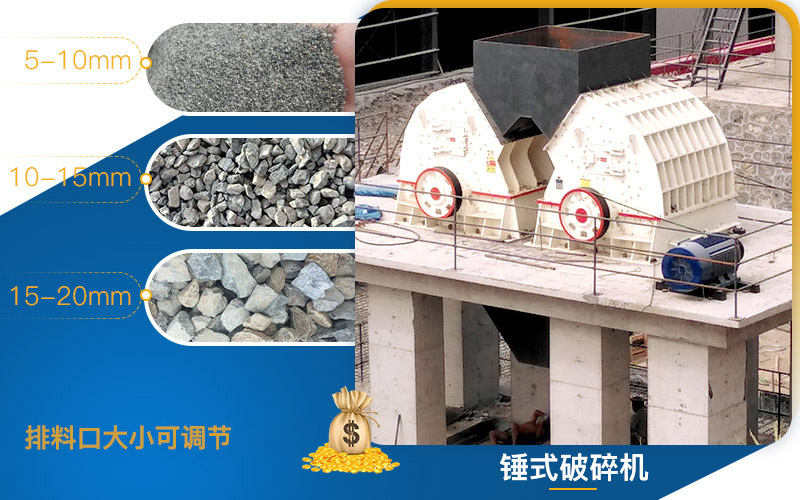 錘破可自成一條生產(chǎn)線，減輕投資成本