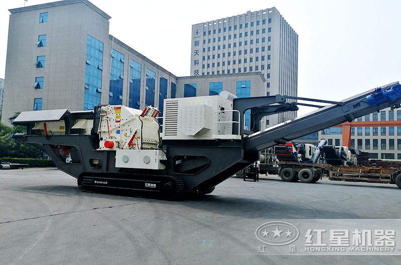 細碎移動制砂機，一鍵遙控更智能