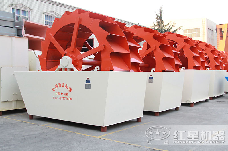 大型洗砂場(chǎng)制砂機(jī)配套設(shè)備-洗砂機(jī)