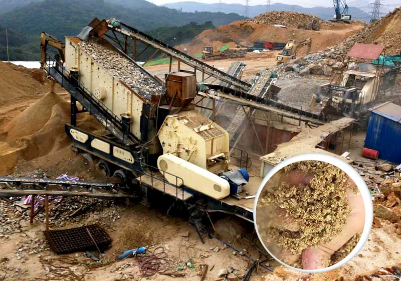 大型石頭與土分離機(jī)，智能方便