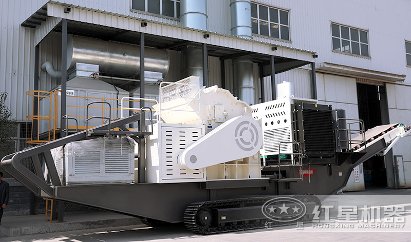 移動制砂機(jī)搭載細(xì)碎機(jī)