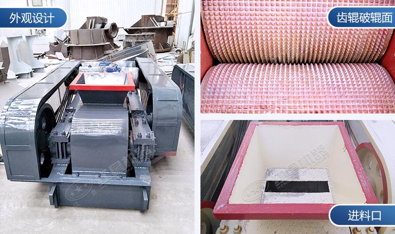 對輥制砂機結(jié)構(gòu)細(xì)節(jié)圖